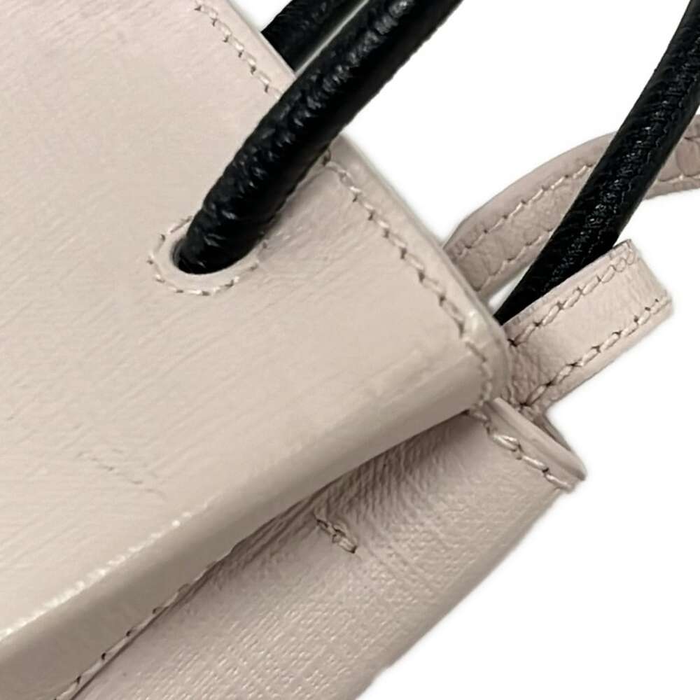 Balenciaga Shopping Phone Holder Shoulder Bag 593826 Light Pink Black - Picture 12 of 15